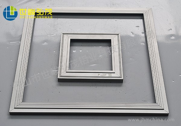 超薄廣告燈箱畫(huà)框裝飾鋁型材-1