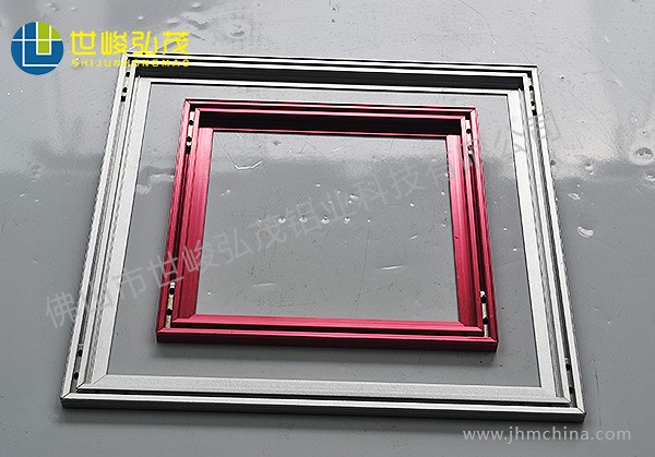 超薄廣告燈箱畫框鋁型材-8 超薄廣告燈箱畫框鋁型材-8