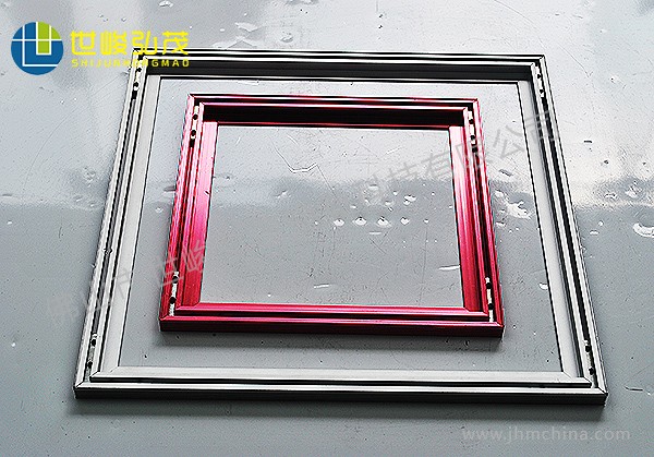 超薄廣告燈箱畫框鋁型材-7